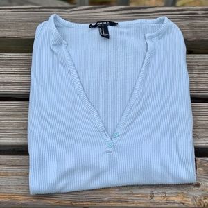 Blue forever 21 shirt